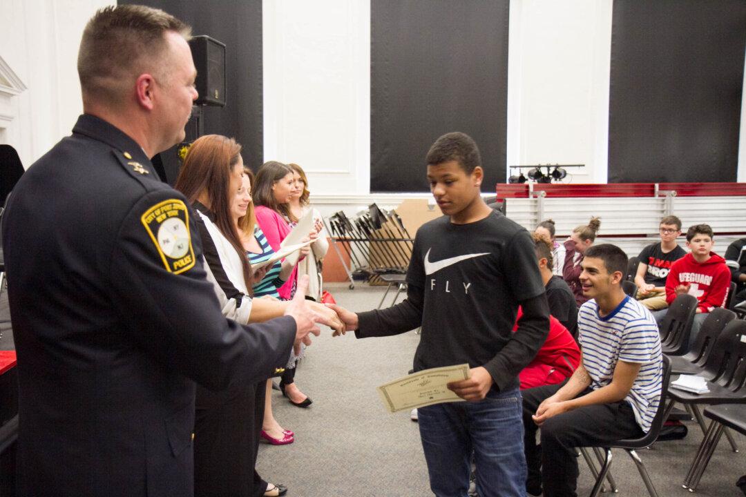 Port Jervis 8th-Graders Graduate from Drug Education Program