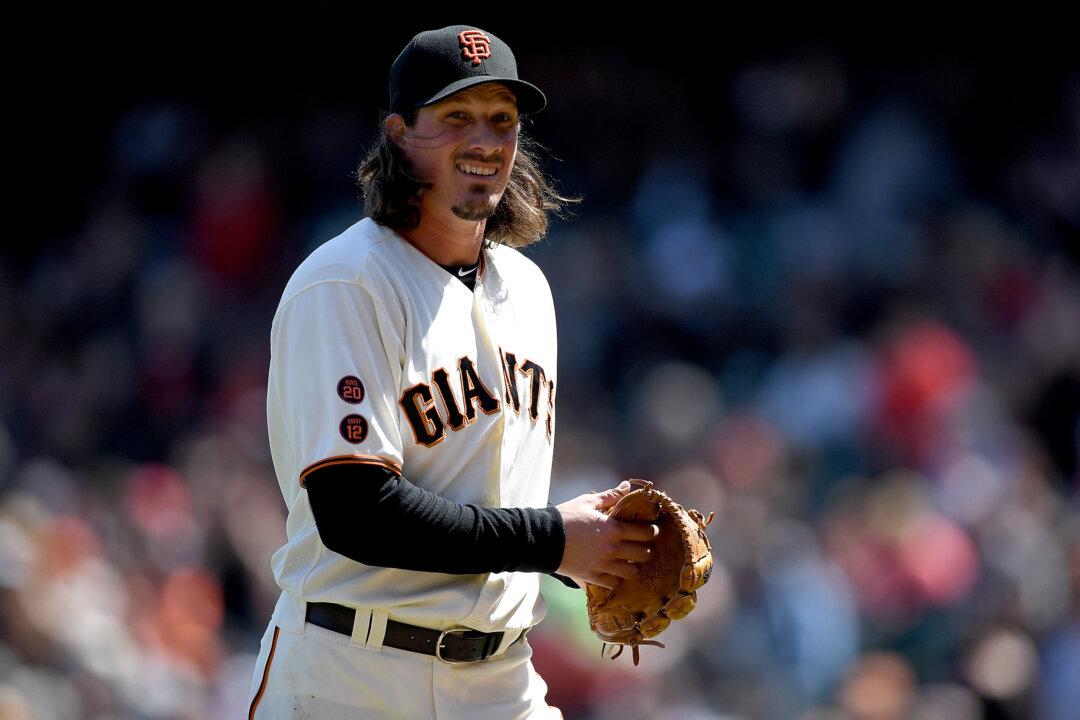 Jeff Samardzija: San Francisco Giants Starting Pitcher Snaps Bat Over Knee Following Strikeout
