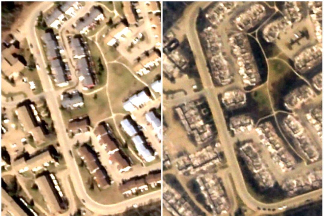 Photos: Fort McMurray Fire, Devastating Before-and-After Satellite Images