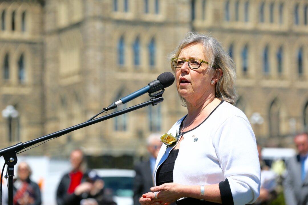 Elizabeth May Joins Green Leadership Race, Says Party Has Been in Disarray