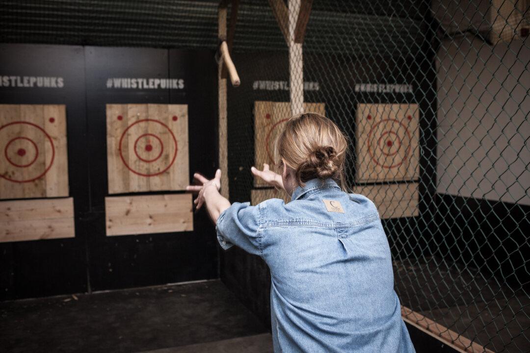 Let Off Steam With Axe Throwing in London