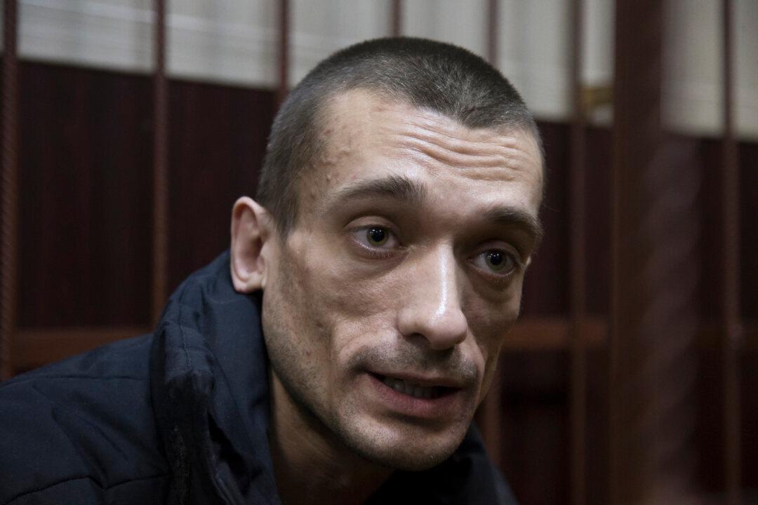 Russian Performance Artist Convicted In Pro-Ukraine Protest