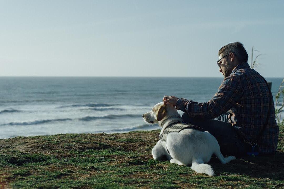 Veteran Thanks Rescue Dog Who Saved Him From Suicide