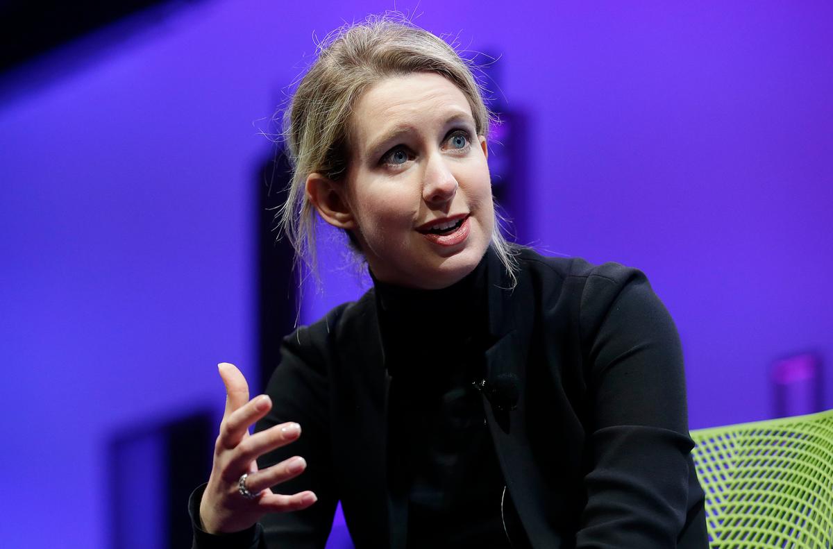 Billionaire Elizabeth Holmes Now Worth $0, Forbes Reports