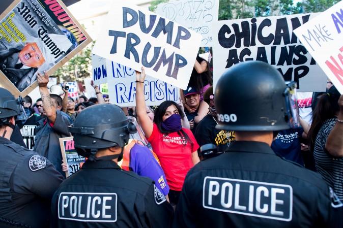 Protestors Turn Violent at Donald Trump Rally in San Jose, California