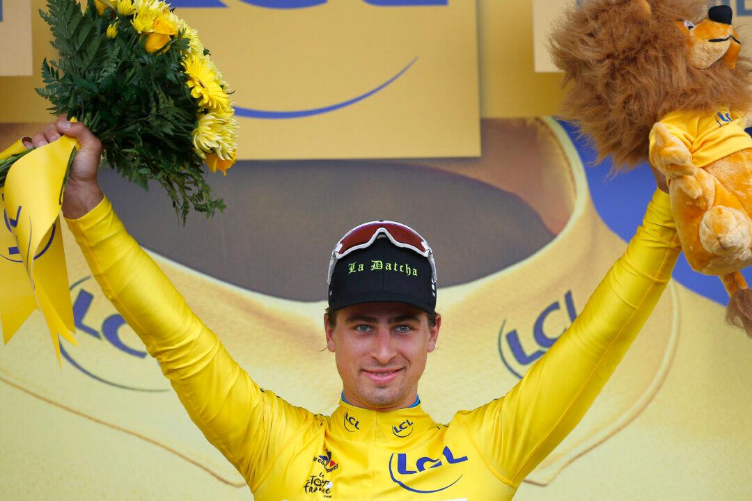 Sagan Seizes Yellow, Contador Crashes Again in Tour de France Stage 2