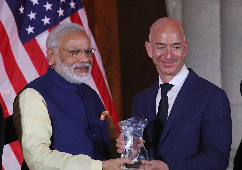 Amazon’s Jeff Bezos Pours $3 Billion Into India