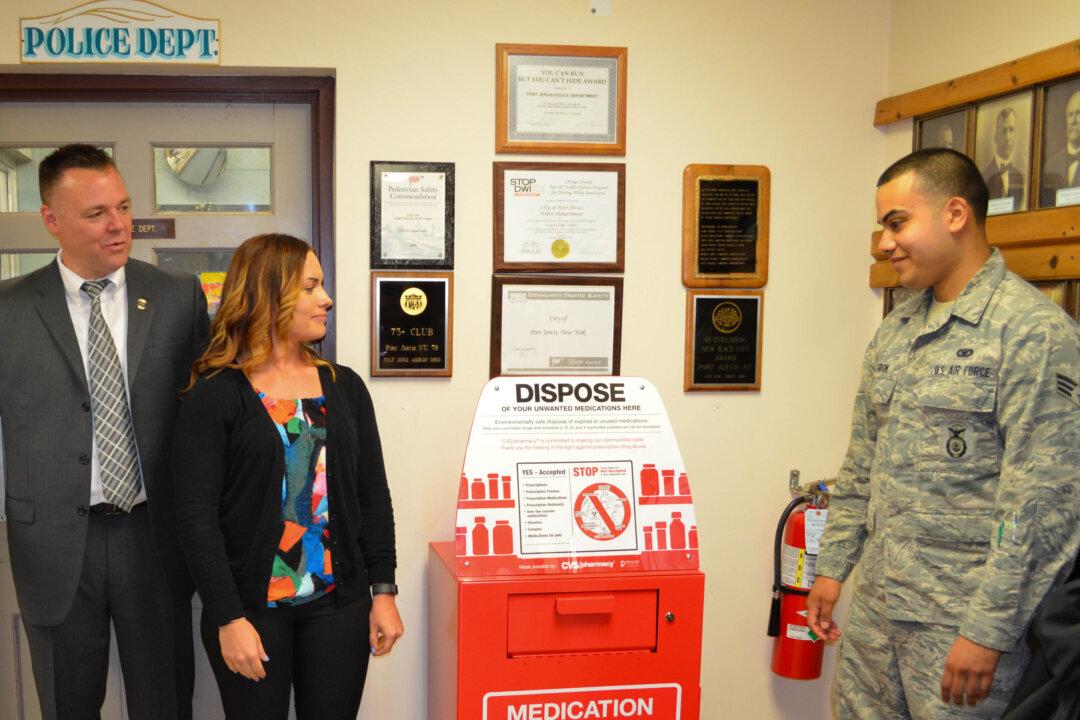 Port Jervis Installs Collection Box for Expired Prescription Drugs