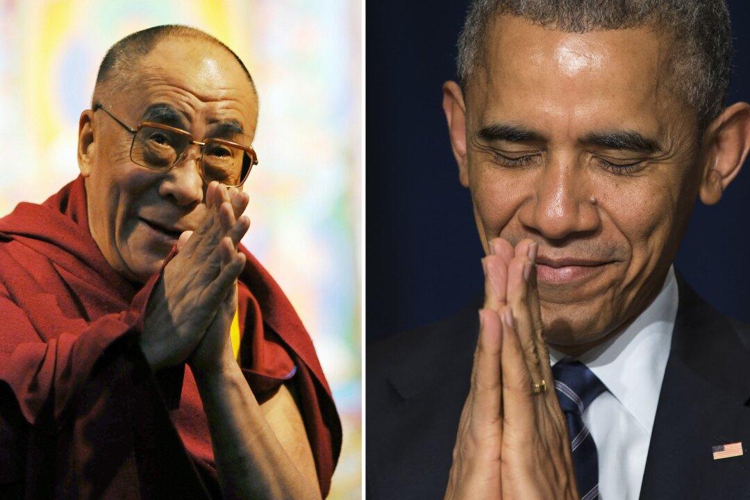 Obama Meets Dalai Lama in White House, Beijing Not Amused
