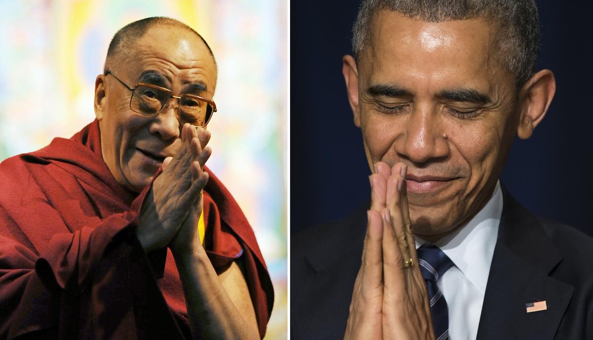 Obama Meets Dalai Lama in White House, Beijing Not Amused