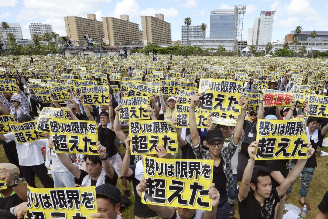 Massive Protest on Okinawa Opposes US Military After Killing