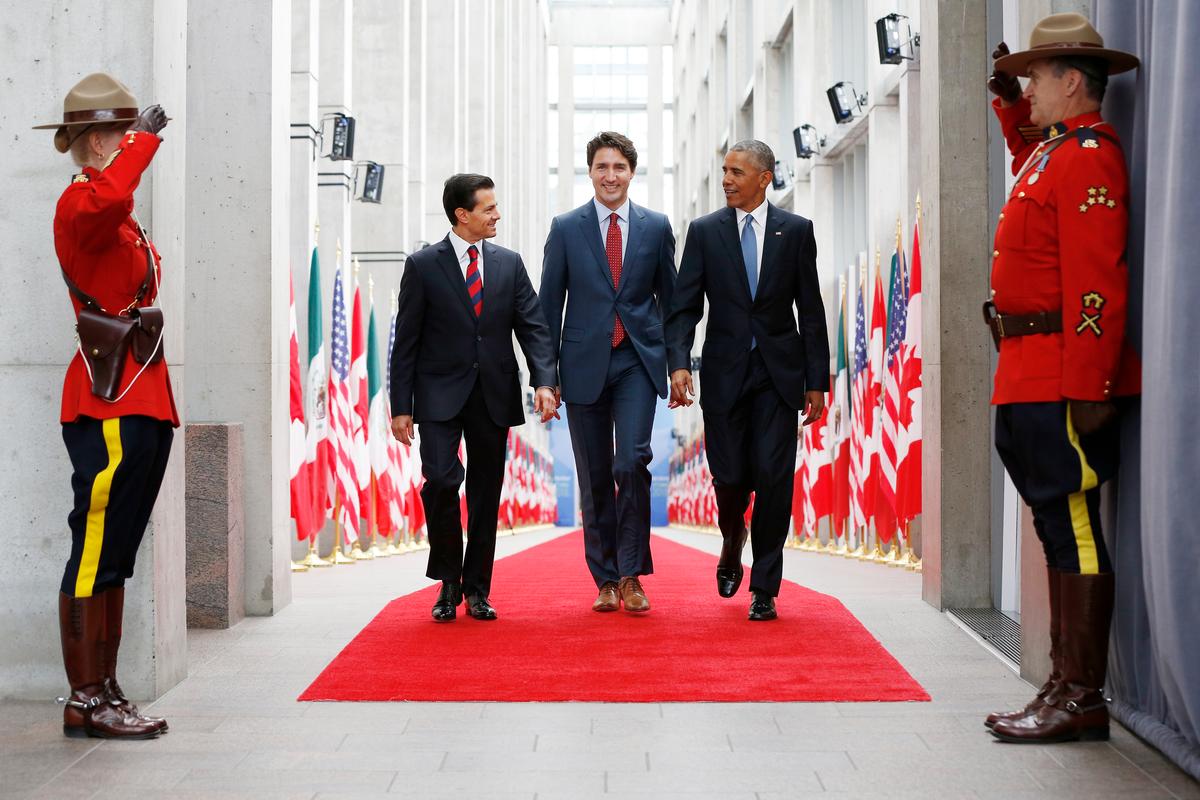 Three Amigos Push Togetherness in Face of Anti-Globalizaton