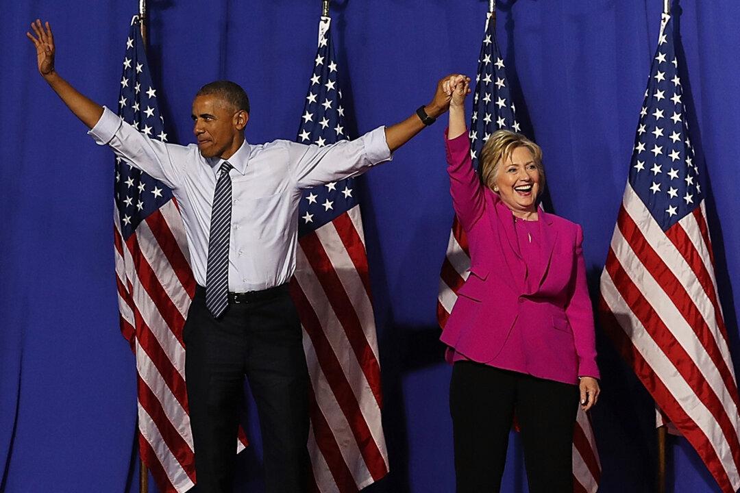 Obama Hits the Campaign Trail With Clinton: ‘I Want You to Elect Her’