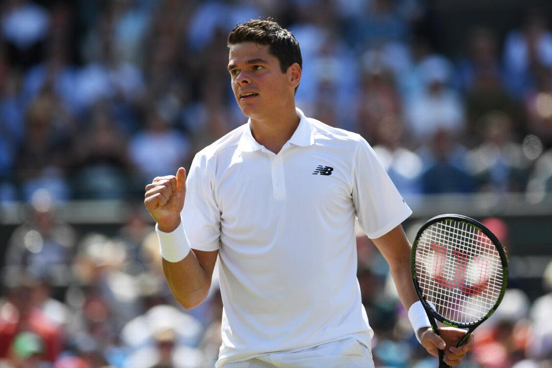 Ever-Improving Milos Raonic Reaches Second Wimbledon Semifinal