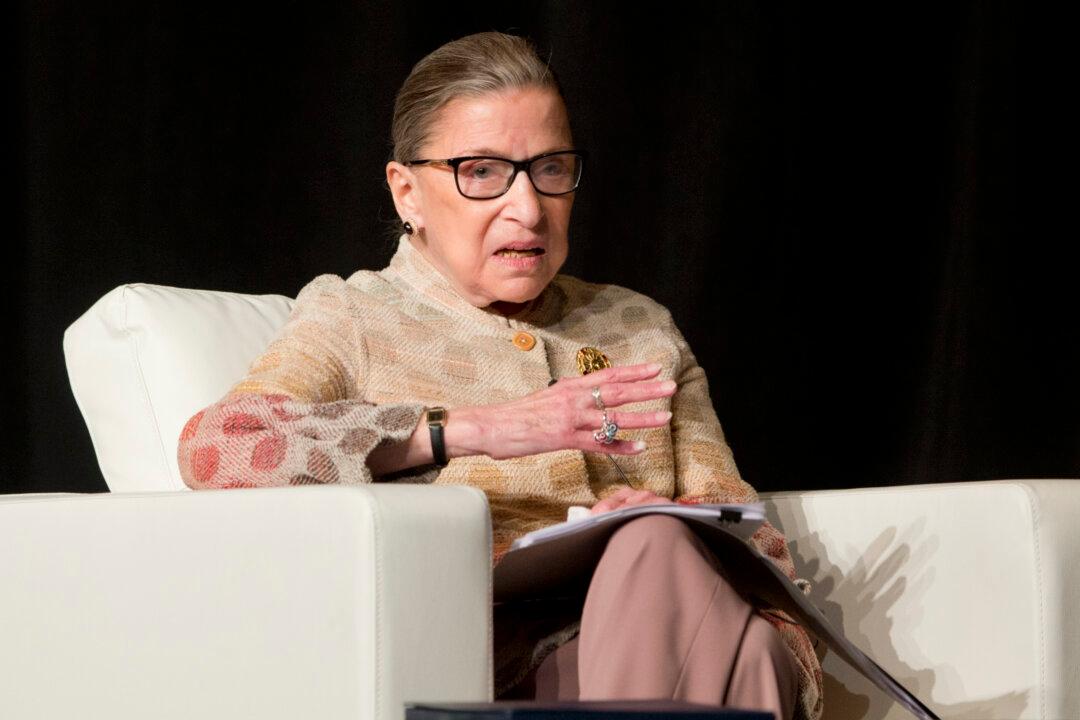 AP Interview: Ginsburg Doesn’t Want to Envision a Trump Win