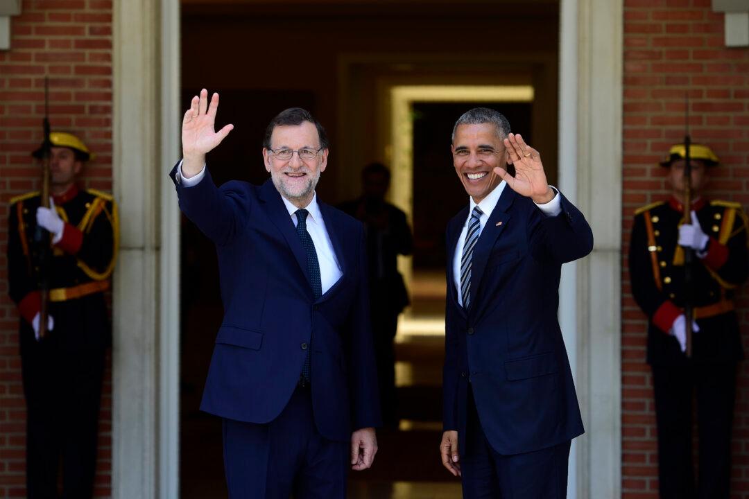 Obama Rushes Through First Presidential Visit to Spain