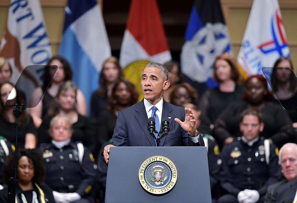 Obama Calls for Unity at Memorial for Slain Dallas Police Officers