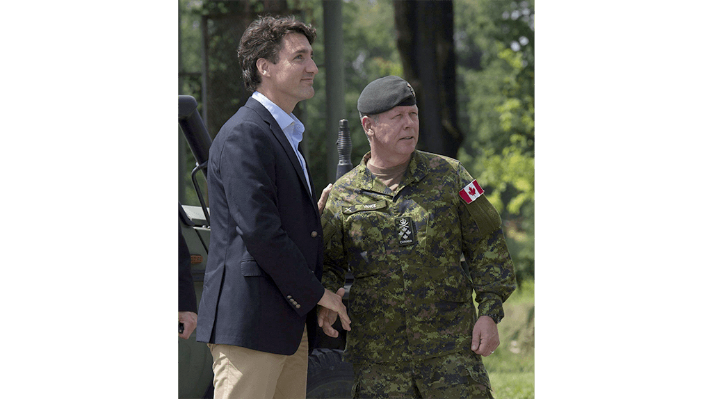 Trudeau Visits Canadian Troops in Ukraine