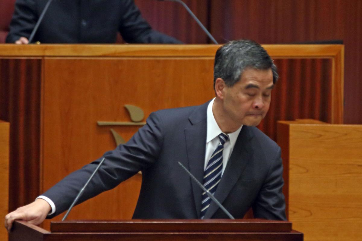 Beijing Does Not Trust Hong Kong’s Leung Chun-ying