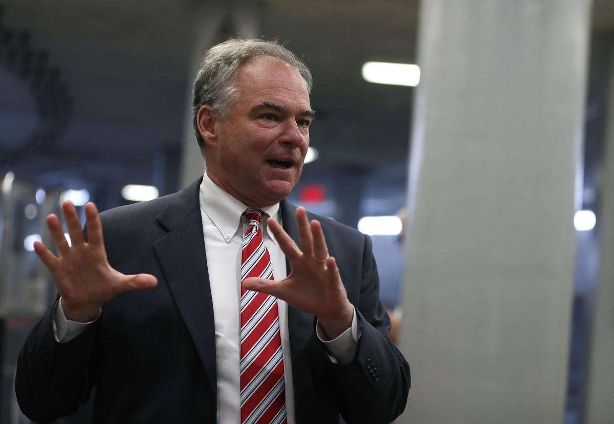 Former VP Choice Tim Kaine Blames ‘Gun Violence’ on OSU Knife Attack