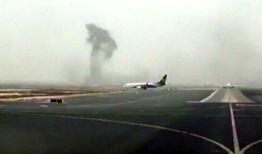Emirates Airliner With 300 People on Board Crash Lands in Dubai