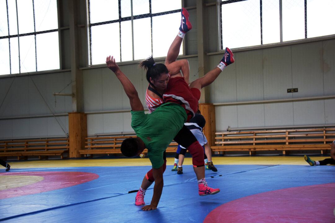 Mongolian Wrestling Women Grapple With Tradition