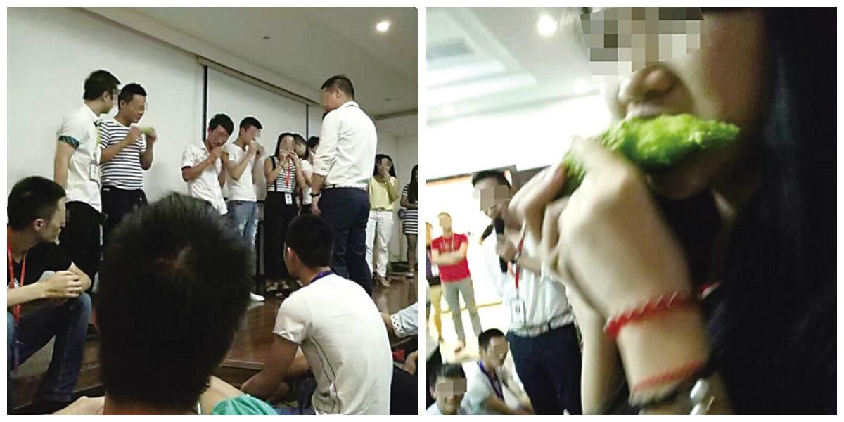 To Motivate Employees, Chinese Companies Try Public Humiliation
