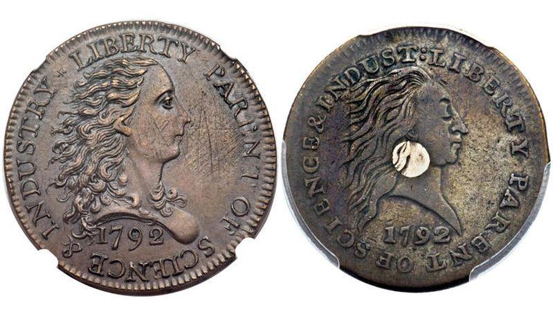 Two Early American Pennies Likely to Sell for Total of $1M