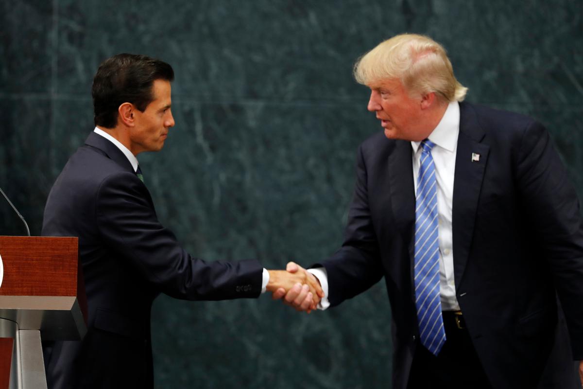 Trump and Mexican President Discuss Immigration and Trade