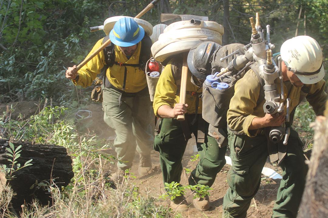 Two OC Residents Return Home After Fighting Idaho Wildfire