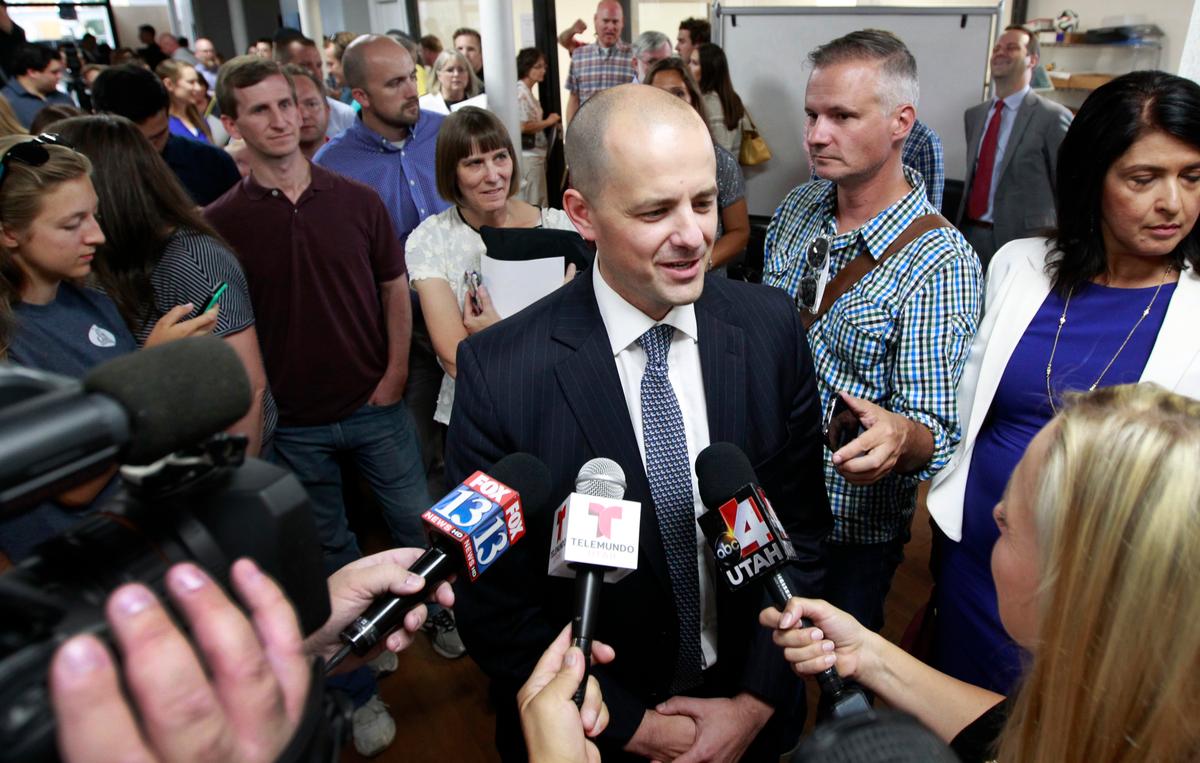 Utah Democrats Back Independent Evan McMullin in US Senate Race