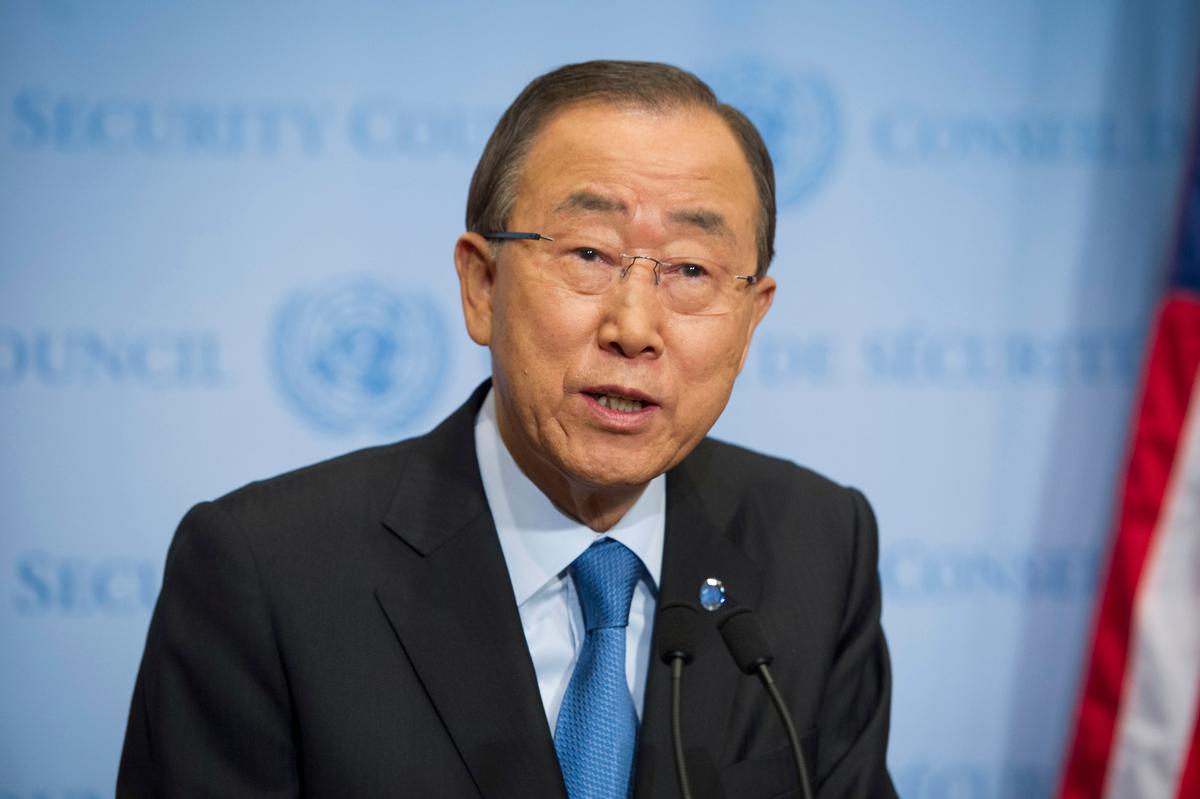 UN Chief: Reducing Korea Tensions Key Issue