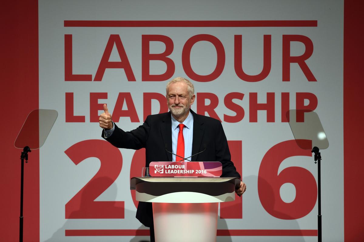 Jeremy Corbyn Re-elected Leader of Divided UK Labour Party