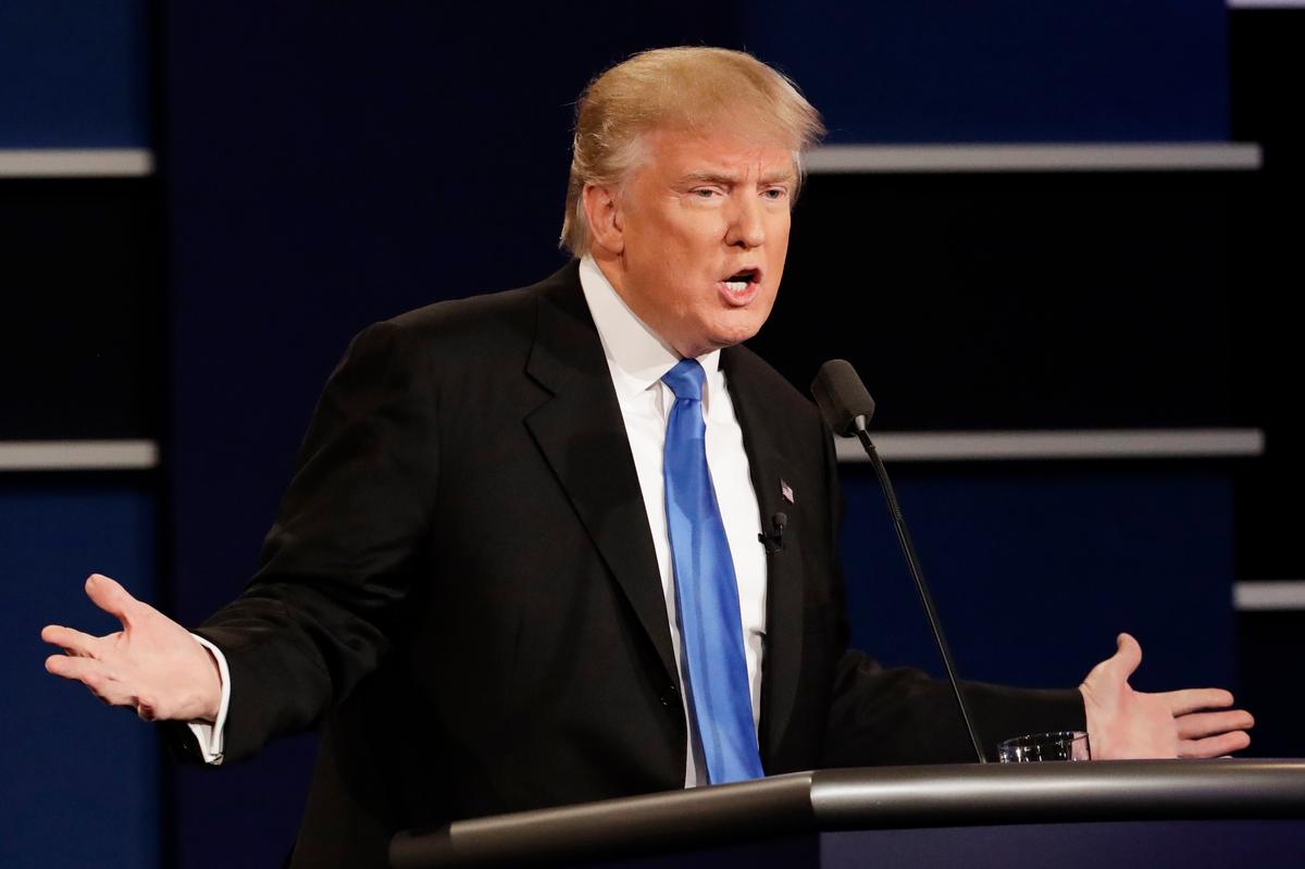 Trump Says He Was Given a Defective Mic in Debate