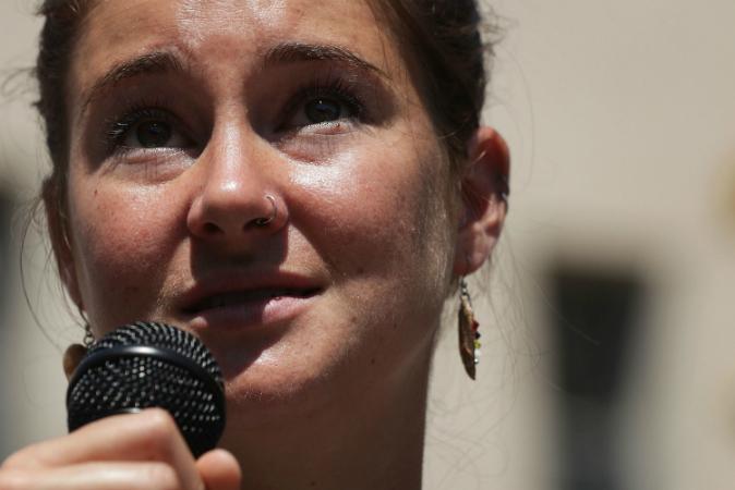 Shailene Woodley Attends Dakota Access Pipeline Protest, Arrested for Trespassing