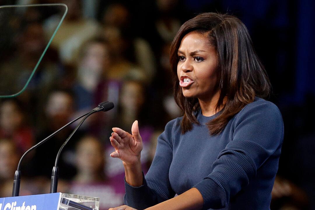 Michelle Obama Attacks Trump Over Sexual Assault Comments