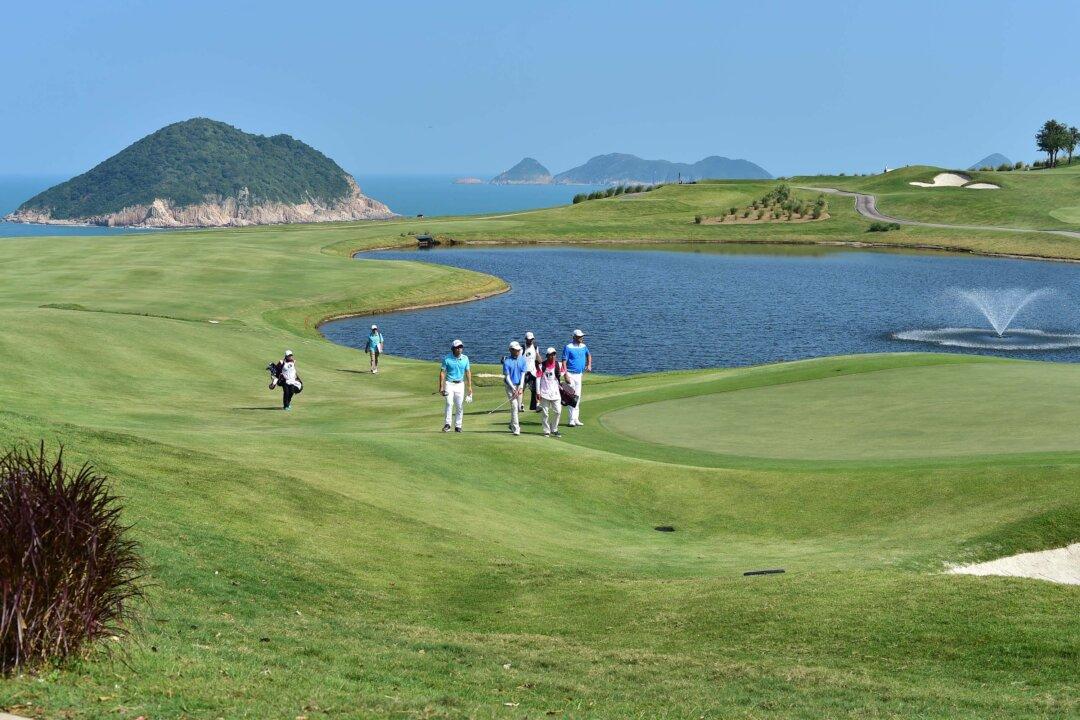Beautiful Weather for Day 2 of the PGA Tour China Series Clearwater Bay Open