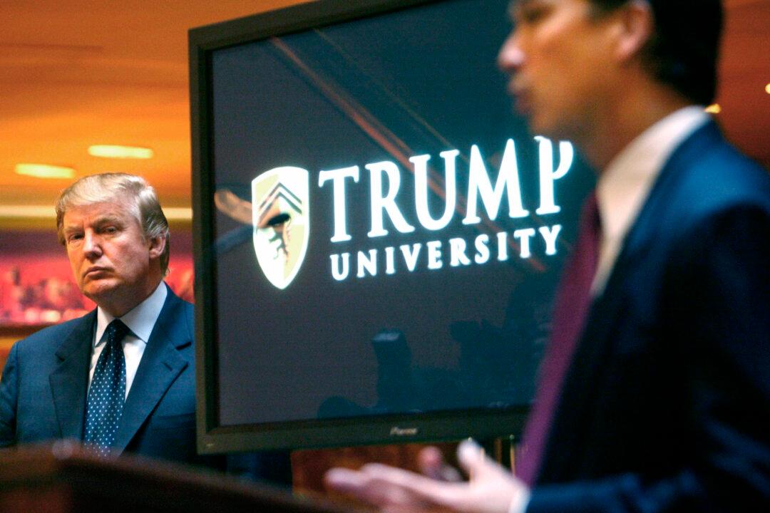 Trump Tweets Trump University Deal Helps Him Focus on US