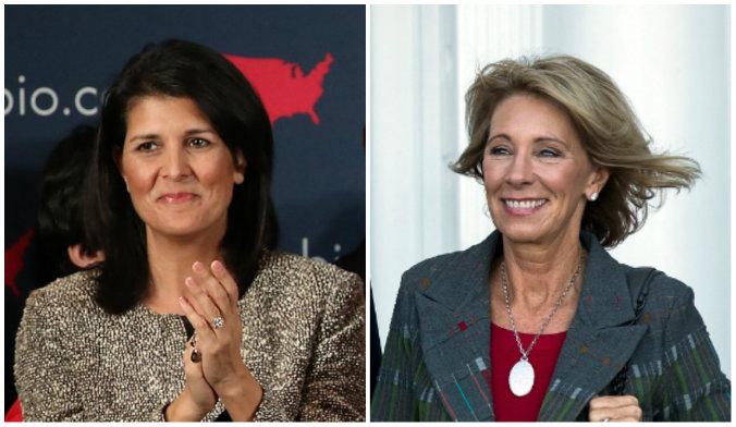 Trump: Nikki Haley for Ambassador to UN, Betsy DeVos for Secretary of Education