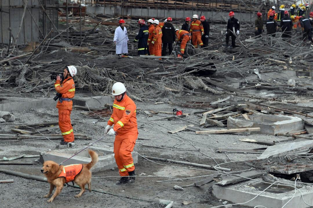 China: Death Toll in Construction Accident Rises to 74