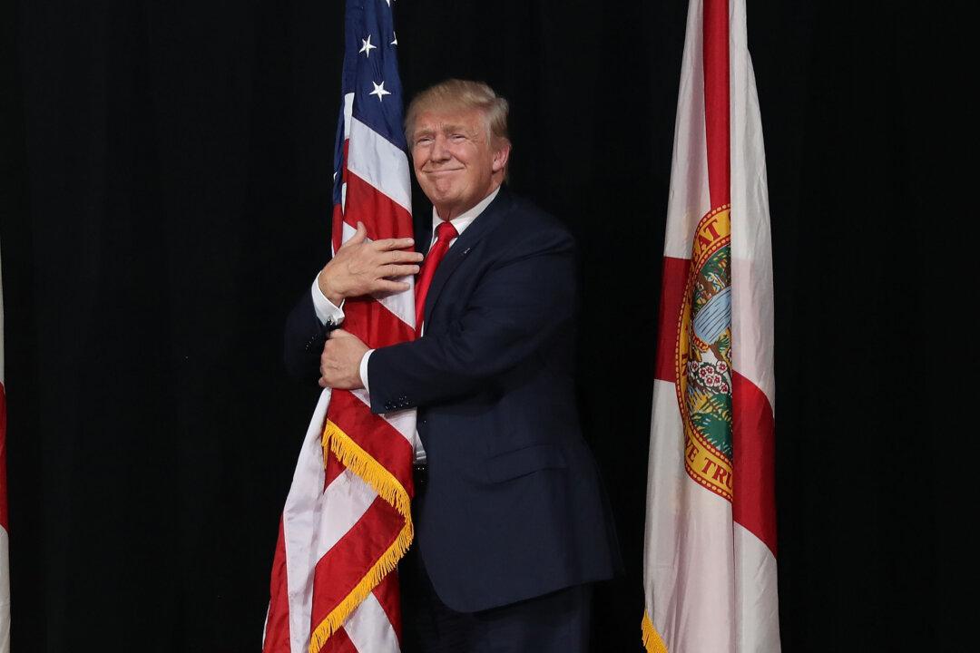 Trump Proposes Penalties for Flag-Burning
