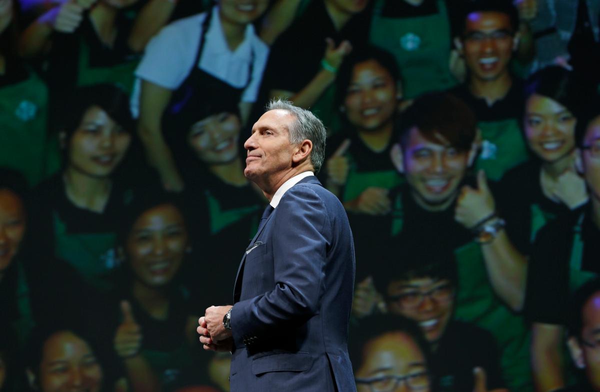 Former Starbucks CEO Says He Won’t Run for President as an Independent