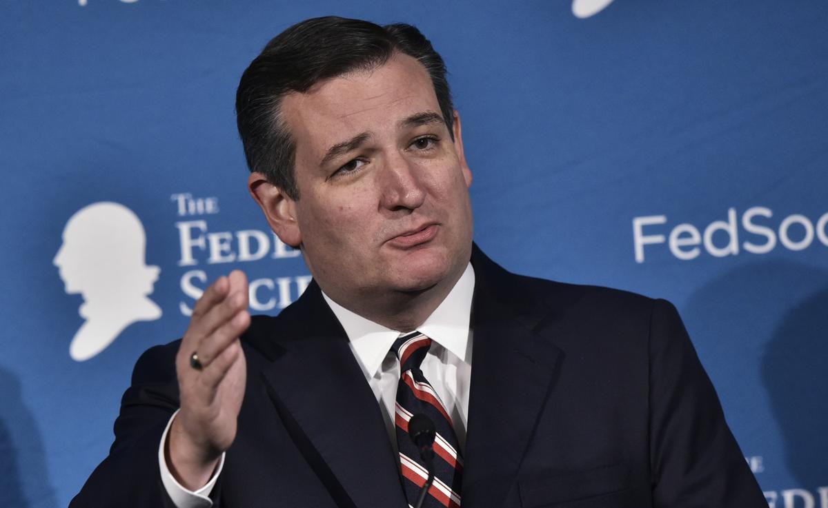 Ted Cruz Announces ‘Drain the Swamp’ Amendment to Constitution