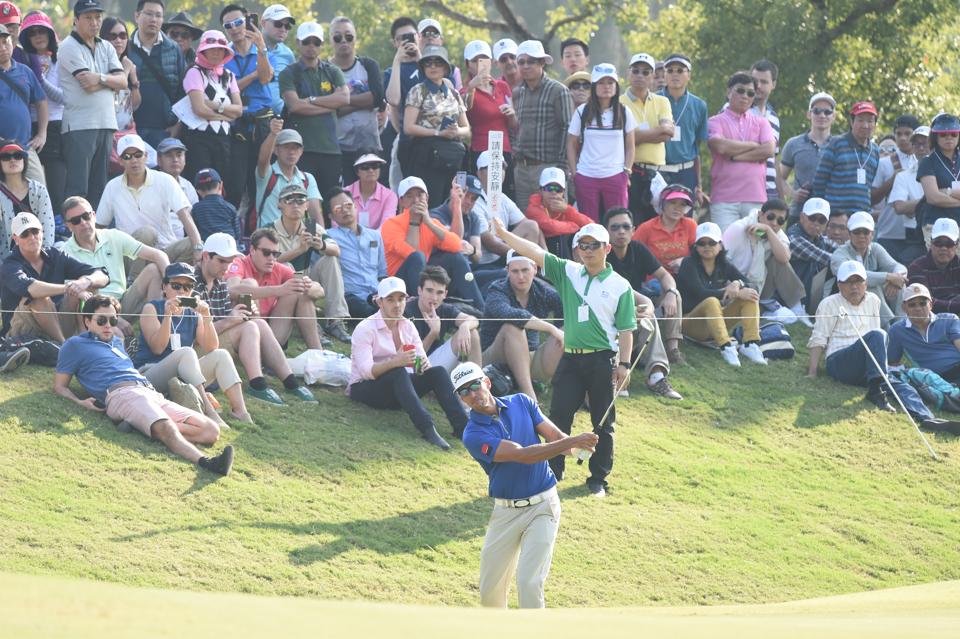 Cabrera Bello and Sam Brazel in Tie for the Lead at UBS Hong Kong Open