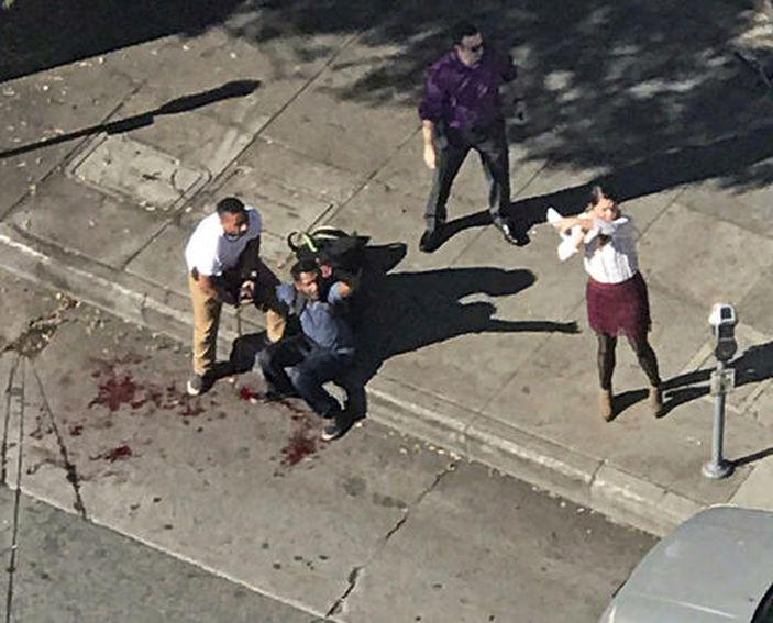 Man Who Stabs 3 in Hollywood Restaurant Killed by Police