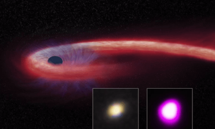 A Black Hole Has Been Found Devouring a Star For 10 Years (Video)