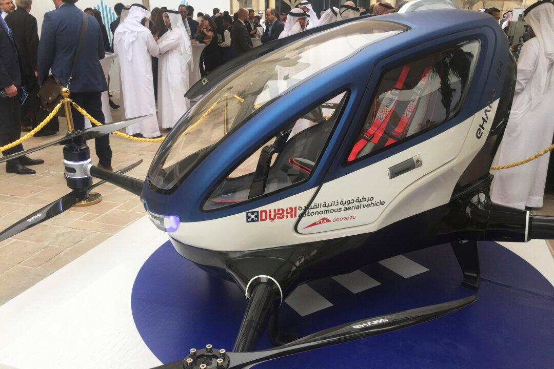 Up, up and Away: Passenger-Carrying Drone to Fly in Dubai