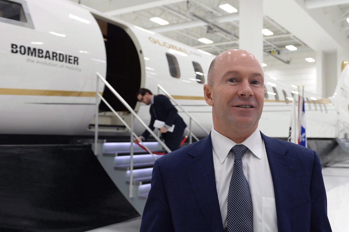Bombardier Senior Executives Pay up Nearly 50% Last Year