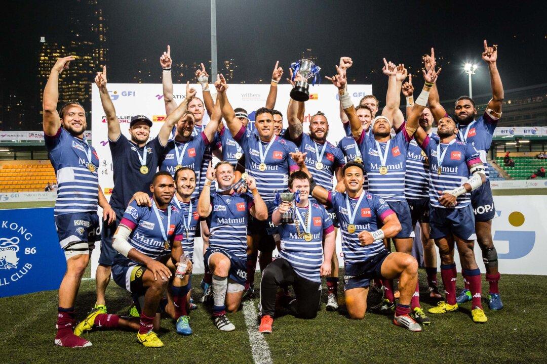Sensational Drop Goal Hands UBB Gravekal GFI HK 10s Cup