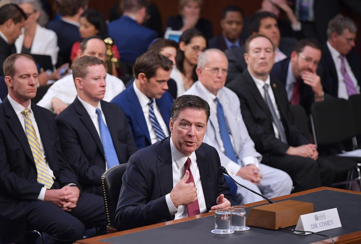 Comey Says He Was Behind Leak of FBI Memos to The New York Times